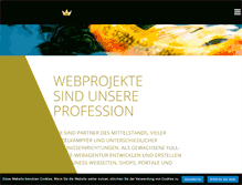 Tablet Screenshot of die-webagentur.net